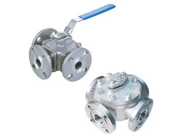 3 way & 4 way Ball Valves